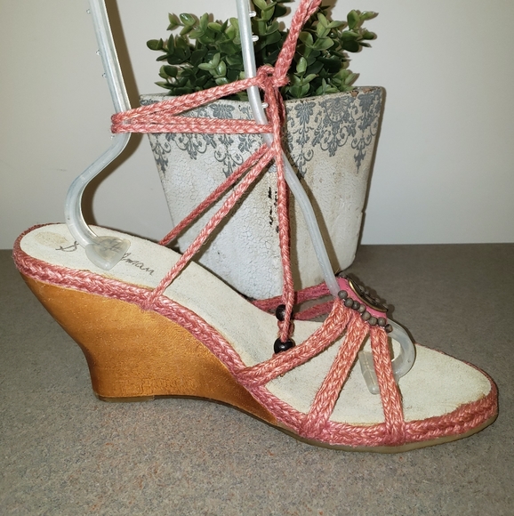 Sam Edelman Lace Up Roman Sandals - Picture 3 of 9